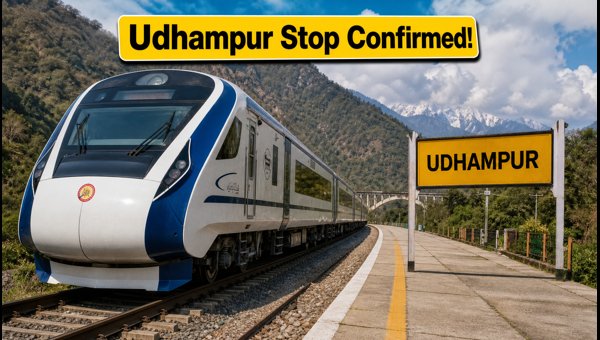 Jammu-Srinagar Vande Bharat: New Train Service to Include Udhampur Stop in 2026 Schedule Jammu-Srinagar Vande Bharat: New Train Service to Include Udhampur Stop in 2026 Schedule