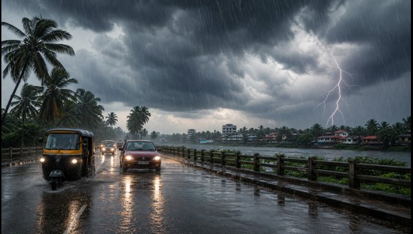 Kerala Weather Alert: Heavy Rainfall and Thunderstorm Warning Issued for Central Districts 2026 Kerala Weather Alert: Heavy Rainfall and Thunderstorm Warning Issued for Central Districts 2026