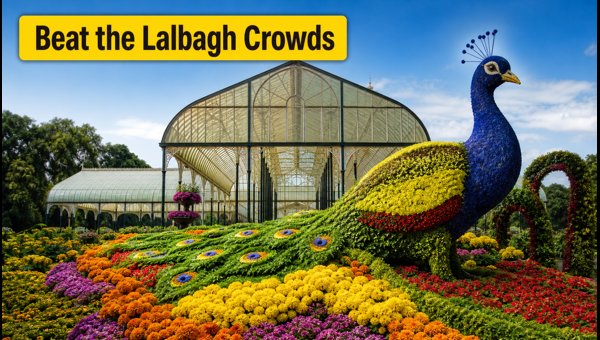 Lalbagh Flower Show 2026: Best Time to Visit, Parking, and Crowd-Beating Tips Lalbagh Flower Show 2026: Best Time to Visit, Parking, and Crowd-Beating Tips