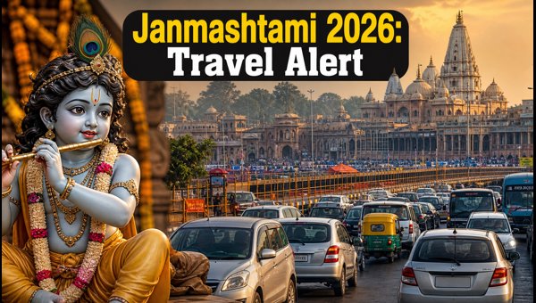 Mathura-Vrindavan Janmashtami 2026: Traffic, Parking, and Darshan Guide for Pilgrims Mathura-Vrindavan Janmashtami 2026: Traffic, Parking, and Darshan Guide for Pilgrims