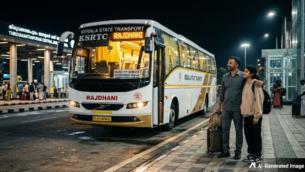 Thiruvananthapuram-Ernakulam Luxury Bus KSRTC has started a New Volvo Luxury Bus on 20 August from Monday to Friday aiming to provide passengers with a Comfortable Travel Experience Thiruvananthapuram-Ernakulam Luxury Bus KSRTC has started a New Volvo Luxury Bus on 20 August from Monday to Friday aiming to provide passengers with a Comfortable Travel Experience
