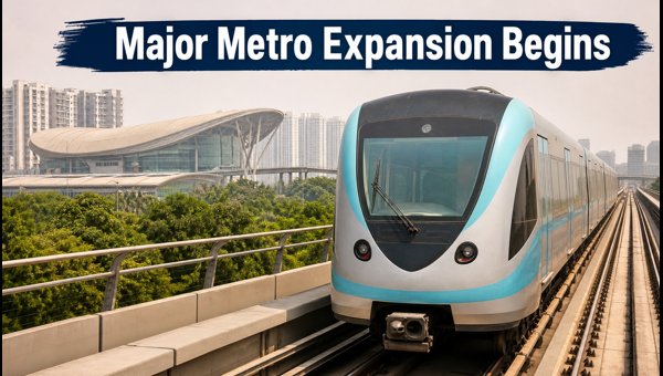 Noida Metro Aqua Line Expansion: New Tenders Launched for Botanical Garden and Boraki Corridors in 2026
