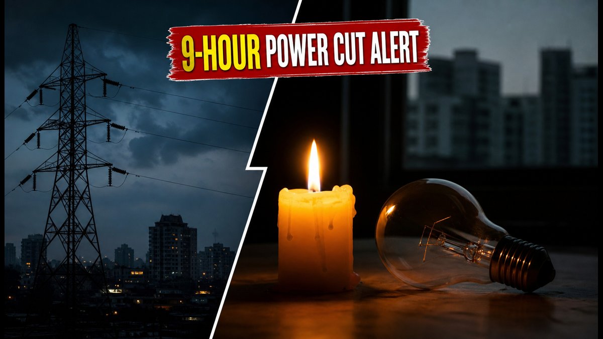 BESCOM Power Cuts Today: 9-Hour Shutdown Hits North Bengaluru—Check Your Area Status