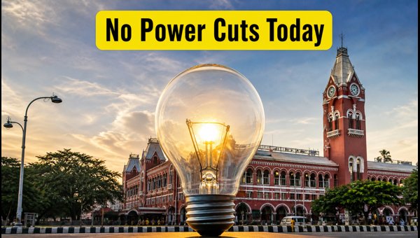 Chennai Power Cut Update: No Scheduled Maintenance Shutdowns Announced for September 14, 2026 Chennai Power Cut Update: No Scheduled Maintenance Shutdowns Announced for September 14, 2026