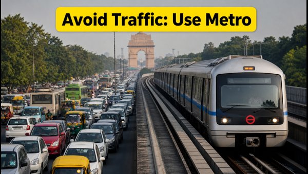Delhi Traffic Diversions Today: BRICS 2026 Rehearsal Routes and Metro Travel Guide for IGI Airport Delhi Traffic Diversions Today: BRICS 2026 Rehearsal Routes and Metro Travel Guide for IGI Airport