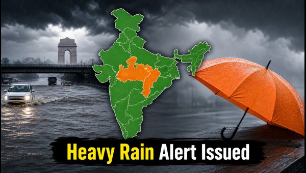 IMD Weather Alert 2026: Orange Alert Issued for Heavy Rain in Chhattisgarh, MP, and Uttarakhand