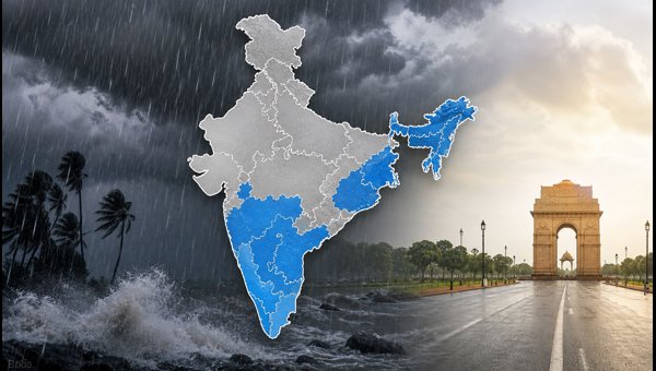 IMD Weather Alert: Heavy Rain and Thunderstorms Forecast for Karnataka, Kerala, and Northeast India 2026 IMD Weather Alert: Heavy Rain and Thunderstorms Forecast for Karnataka, Kerala, and Northeast India 2026