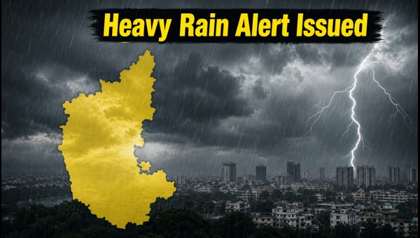 Karnataka Weather Alert: IMD Issues Orange and Red Warnings for Heavy Rain and Thunderstorms (2026) Karnataka Weather Alert: IMD Issues Orange and Red Warnings for Heavy Rain and Thunderstorms (2026)