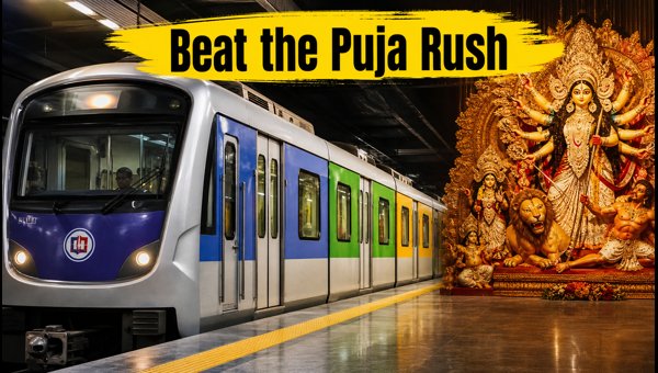 Kolkata Metro Weekend Services 2026: Extra Trains for Durga Puja Rush Kolkata Metro Weekend Services 2026: Extra Trains for Durga Puja Rush