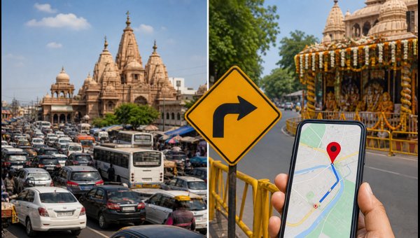 Mathura-Vrindavan Janmashtami 2026 Traffic Curbs: Essential Route Detours and Parking Guide