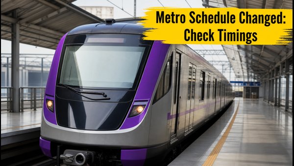 Mumbai Metro Lines 2A, 7, and 9 Schedule Changes 2026: New Morning Timings and Ganeshotsav Services Mumbai Metro Lines 2A, 7, and 9 Schedule Changes 2026: New Morning Timings and Ganeshotsav Services