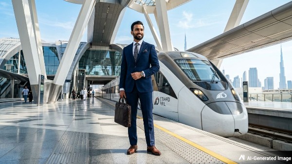 Etihad Rail Passenger Train Dubai is Aiming to Expand its Passenger Network by Launching its First Service on 30 September Etihad Rail Passenger Train Dubai is Aiming to Expand its Passenger Network by Launching its First Service on 30 September