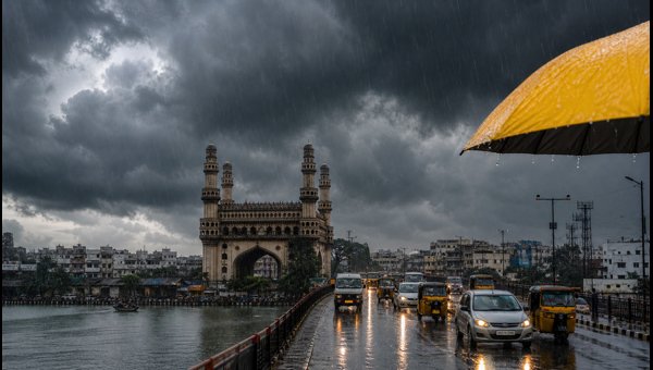 Telangana Heavy Rain Alert: 14 Districts on High Watch as Monsoon Disrupts Travel (September 2026) Telangana Heavy Rain Alert: 14 Districts on High Watch as Monsoon Disrupts Travel (September 2026)
