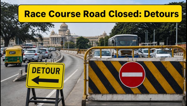 Bengaluru Traffic Diversion: Race Course Road Closed for 60 Days Starting October 2026 - Best Routes Bengaluru Traffic Diversion: Race Course Road Closed for 60 Days Starting October 2026 - Best Routes