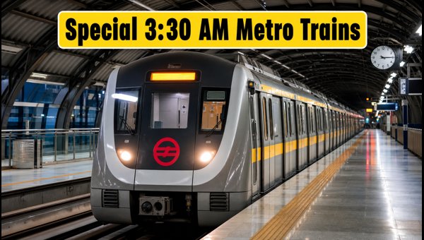 Delhi Metro 3:30 AM Special Trains Oct 4 2026: Marathon Schedule and Route Details