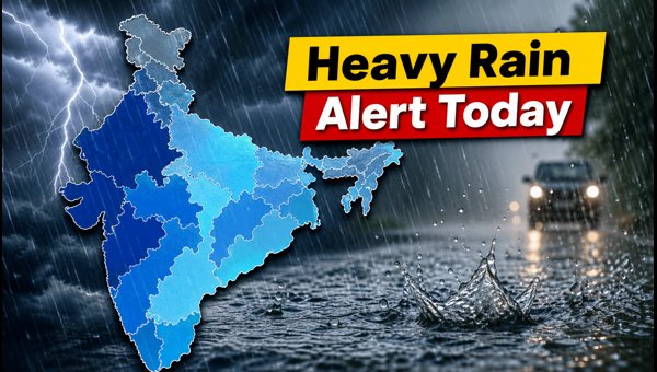 IMD Weather Alert October 2026: Heavy Rain and Thunderstorm Forecast for South and Central India