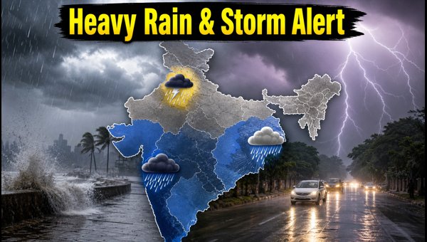 Weather Alert: Thunderstorms and Heavy Rain Forecast for Delhi-NCR, Bengaluru, and Kerala (Oct 2026) Weather Alert: Thunderstorms and Heavy Rain Forecast for Delhi-NCR, Bengaluru, and Kerala (Oct 2026)