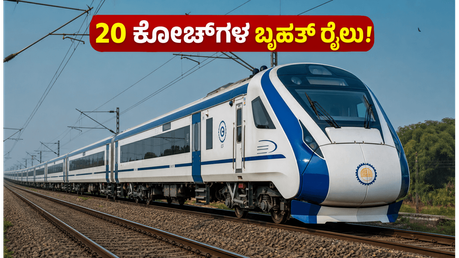 ಜೋಧ್‌ಪುರ-ದೆಹಲಿ ವಂದೇ ಭಾರತ್ ಪ್ರಯಾಣಿಕರಿಗೆ ಗುಡ್ ನ್ಯೂಸ್; ಇಂದಿನಿಂದ 20 ಕೋಚ್‌ಗಳ ಬೃಹತ್ ರೈಲು ಸಂಚಾರ ಆರಂಭ!