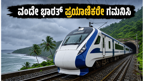 ಮುಂಬೈ-ಗೋವಾ ವಂದೇ ಭಾರತ್ ರೈಲು ವೇಳಾಪಟ್ಟಿಯಲ್ಲಿ ಬದಲಾವಣೆ; ಮಳೆಗಾಲದ ಪ್ರಯಾಣಕ್ಕೆ ಹೊಸ ನಿಯಮಗಳೇನು?