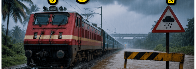 ಬೆಂಗಳೂರು-ಕರಾವಳಿ ರೈಲು ಪ್ರಯಾಣಿಕರೇ ಗಮನಿಸಿ: ಮಳೆಯಿಂದ ರೈಲು ಸಂಚಾರದಲ್ಲಿ ವ್ಯತ್ಯಯ, ಪ್ರಯಾಣಕ್ಕೂ ಮುನ್ನ ಈ ಮಾಹಿತಿ ತಿಳಿಯಿರಿ
