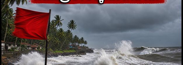 ಗೋವಾ-ಕೊಂಕಣ ಕರಾವಳಿಯಲ್ಲಿ ಹೈ ಅಲರ್ಟ್: ಸಮುದ್ರ ತೀರಕ್ಕೆ ಹೋಗುವ ಮುನ್ನ ಈ ಎಚ್ಚರಿಕೆ ಪಾಲಿಸಿ