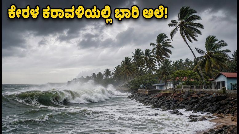 ಕೇರಳ ಕರಾವಳಿಯಲ್ಲಿ ಭಾರಿ ಅಲೆಗಳ ಎಚ್ಚರಿಕೆ: ಬೀಚ್ ಪ್ರವೇಶಕ್ಕೆ ನಿರ್ಬಂಧ, ಪ್ರವಾಸಿಗರಿಗೆ ಮಹತ್ವದ ಸೂಚನೆ!