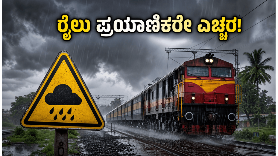 ವಾರಾಂತ್ಯದ ರೈಲು ಪ್ರಯಾಣಕ್ಕೆ ಪ್ಲ್ಯಾನ್ ಮಾಡಿದ್ದೀರಾ? ಹವಾಮಾನ ಇಲಾಖೆಯ ಈ ಎಚ್ಚರಿಕೆ ಮಿಸ್ ಮಾಡ್ಬೇಡಿ!