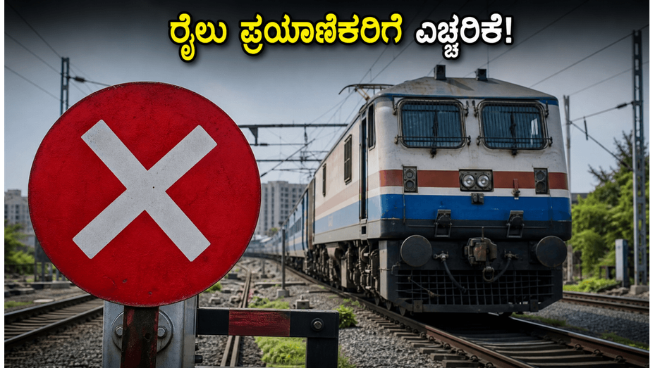 ಬೆಂಗಳೂರಿನಲ್ಲಿ ವೀಕೆಂಡ್ ರೈಲು ಪ್ರಯಾಣಿಕರಿಗೆ ಎಚ್ಚರಿಕೆ: ಜೂನ್ 7-8 ರಂದು ರೈಲುಗಳ ಸಂಚಾರದಲ್ಲಿ ಭಾರಿ ಬದಲಾವಣೆ!