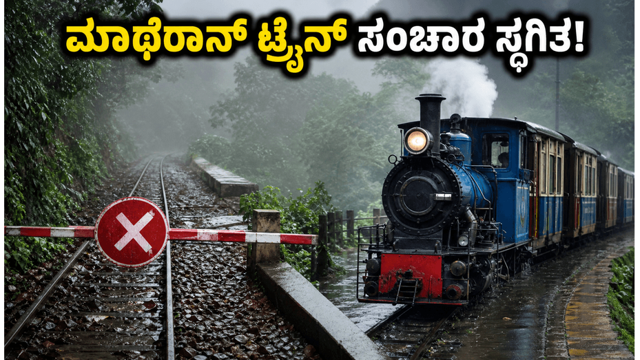 ಮಳೆಗಾಲದಲ್ಲಿ ಮಾಥೆರಾನ್ ಟಾಯ್ ಟ್ರೈನ್ ಸಂಚಾರ ಸ್ಥಗಿತ: ಪ್ರವಾಸಿಗರು ಈಗ ಹೇಗೆ ತಲುಪಬೇಕು?