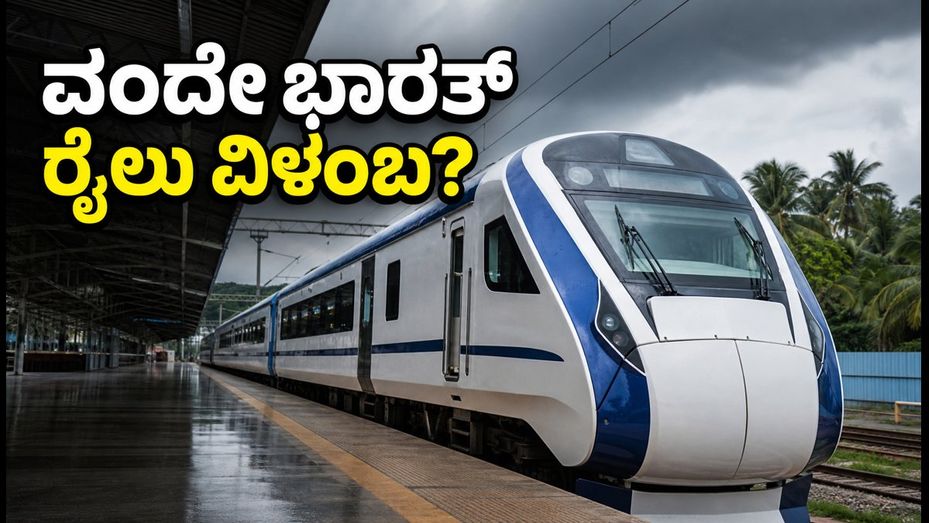 ಬೆಂಗಳೂರು-ಎರ್ನಾಕುಲಂ ವಂದೇ ಭಾರತ್ ರೈಲು 6 ಗಂಟೆ ತಡ: ಪ್ರಯಾಣಿಕರಿಗೆ ಪರ್ಯಾಯ ಮಾರ್ಗಗಳೇನು?