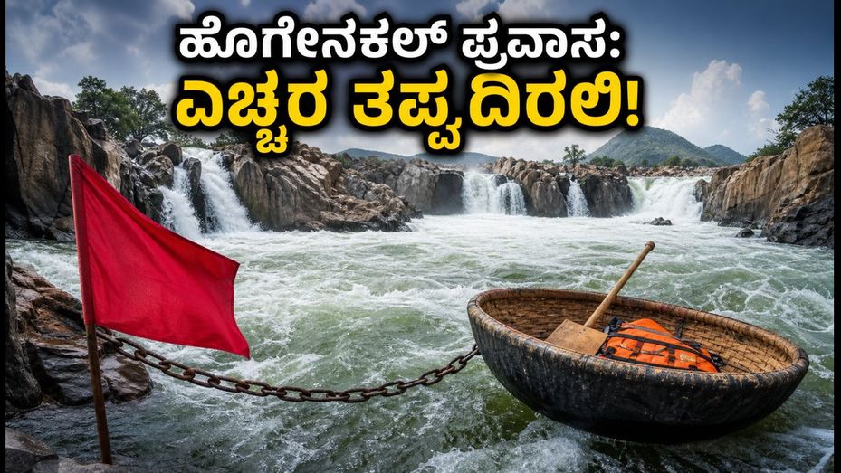 ವೀಕೆಂಡ್‌ನಲ್ಲಿ ಹೊಗೇನಕಲ್ ಪ್ರವಾಸಕ್ಕೆ ಪ್ಲಾನ್ ಮಾಡಿದ್ದೀರಾ? ಹೊರಡುವ ಮುನ್ನ ಈ ಎಚ್ಚರಿಕೆ ತಪ್ಪದೇ ಓದಿ!