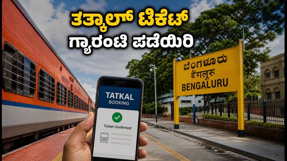 ವೀಕೆಂಡ್ ಟ್ರಿಪ್‌ಗೆ ರೆಡಿಯಾಗಿದ್ದೀರಾ? IRCTC ತತ್ಕಾಲ್ ಟಿಕೆಟ್ ಬುಕ್ ಮಾಡಲು ಇಲ್ಲಿದೆ ಸೀಕ್ರೆಟ್ ಟಿಪ್ಸ್
