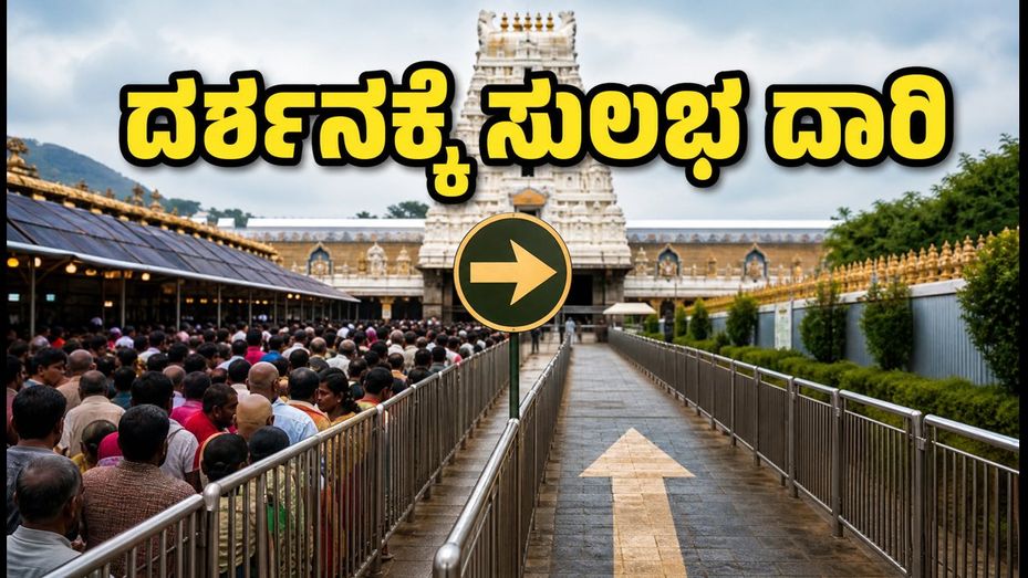 ತಿರುಮಲದಲ್ಲಿ ಭಕ್ತರ ದಂಡು: SSD ಟೋಕನ್ ಪಡೆಯಲು ಮತ್ತು ದರ್ಶನಕ್ಕೆ ಇಲ್ಲಿದೆ ಬೆಸ್ಟ್ ಪ್ಲಾನ್!
