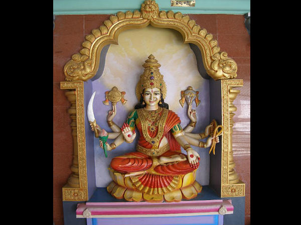 ಅಷ್ಟಲಕ್ಷ್ಮಿಯರ ದೇವಾಲಯ :