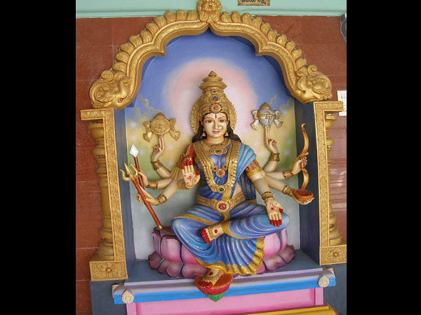 ಅಷ್ಟಲಕ್ಷ್ಮಿಯರ ದೇವಾಲಯ :