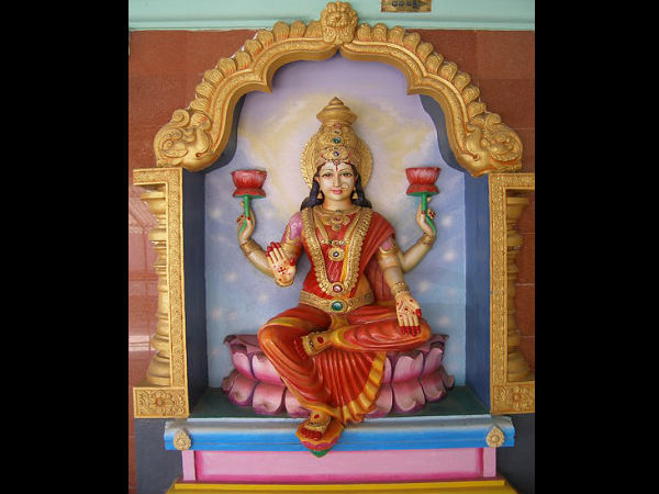 ಅಷ್ಟಲಕ್ಷ್ಮಿಯರ ದೇವಾಲಯ :