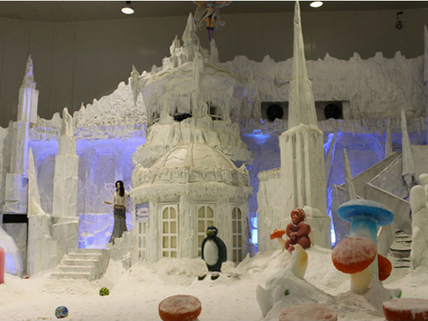 Snow city in Bangalore Snow city in Bangalore