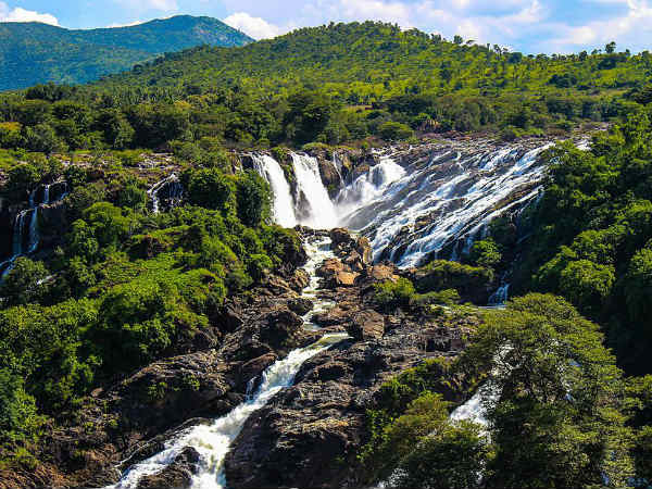 4) ಶಿವನಸಮುದ್ರ ಜಲಪಾತ