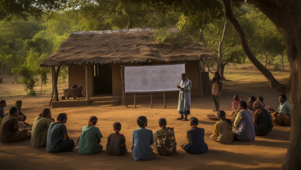 Which is the largest village in Asia