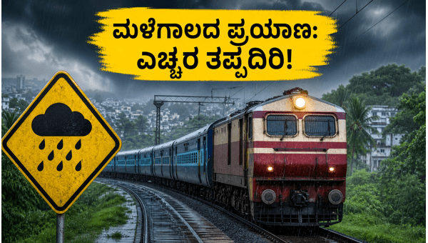 Bangalore Weekend Train Travel: Rain Alert and Safety Tips for May 2026. Check IRCTC Live Status and Travel Updates Before You Leave.