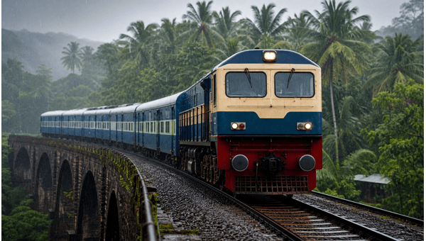 Bengaluru to Goa Train Monsoon Schedule 2026: New Timings, Delays, and Travel Updates for Passengers