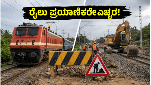 Bengaluru Train Services Disrupted: June 7-8 Schedule Changes and Cancellations