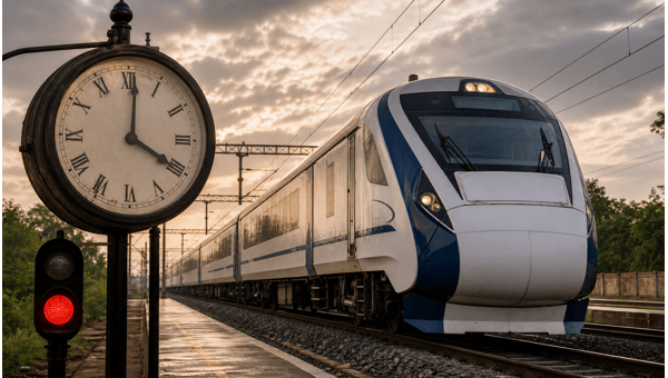 Chennai to Coimbatore Vande Bharat Express 20643 Delayed Today June 21 2026: Check New Timings Chennai to Coimbatore Vande Bharat Express 20643 Delayed Today June 21 2026: Check New Timings