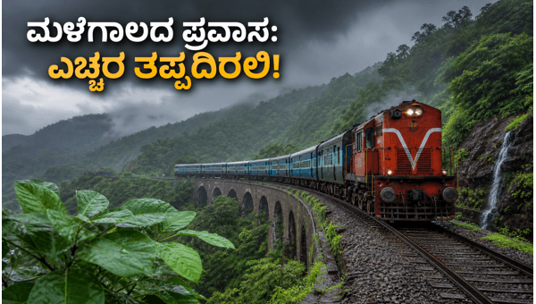 Karnataka Monsoon Travel Guide 2026: Safety Tips, Konkan Railway Schedule Changes, and Weather Alerts for Tourists Karnataka Monsoon Travel Guide 2026: Safety Tips, Konkan Railway Schedule Changes, and Weather Alerts for Tourists