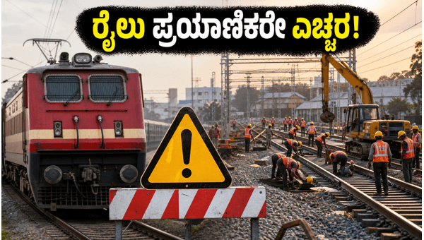 KSR Bengaluru Yard Remodeling: Major Train Schedule Changes and Cancellations Starting June 2026 KSR Bengaluru Yard Remodeling: Major Train Schedule Changes and Cancellations Starting June 2026