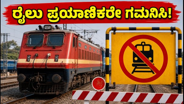 Bengaluru Train Schedule Changes: Coastal Train Routes Affected Due to Track Maintenance 2026 Bengaluru Train Schedule Changes: Coastal Train Routes Affected Due to Track Maintenance 2026