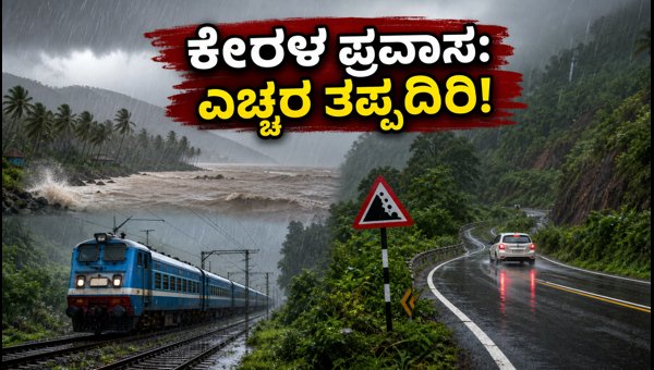 Kerala Rain Alert 2026: Travel Warnings for Wayanad, Kannur, and Kasaragod Tourists
