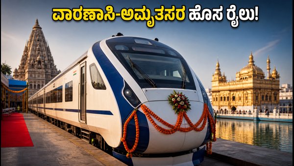 Sant Ravidas Sleeper Vande Bharat Train: Varanasi to Amritsar Route and Booking Details 2026 Sant Ravidas Sleeper Vande Bharat Train: Varanasi to Amritsar Route and Booking Details 2026