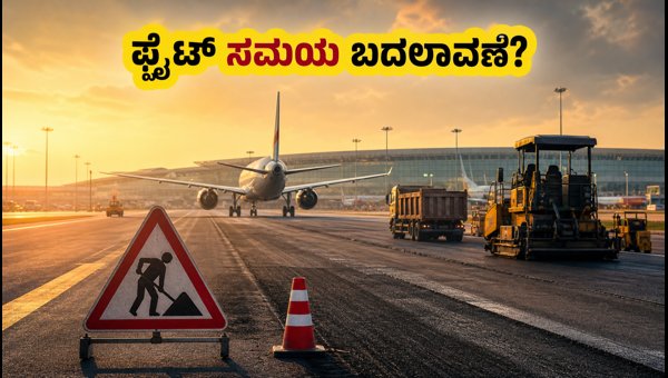 BLR Airport Runway Maintenance 2026: Flight Schedule Changes and Travel Tips for Passengers