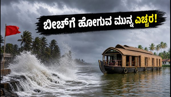Kerala Sea Surge Warning 2026: Beach Restrictions and Travel Safety Guidelines for Tourists